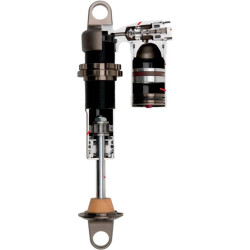 PartzBiz HD PR970-1010B - Progressive Suspension 970 Series Piggyback Black 13.5" Shocks Harley FXD 91-15 | 970-1010B