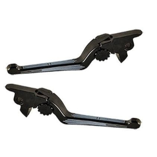 PartzBiz HD: 4406343-PSR 12-00666-31 ชุดคันโยกปรับ Contrast Anthem คู่ Harley Touring 21-Up PartzBiz HD: 4406343-PSR 12-00666-31 ชุดคันโยกปรับ Contrast Anthem คู่ Harley Touring 21-Up