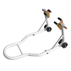 PartzBiz HD DS41010205 - PSR 00-00107-06 White Motorcycle Paddock Front Fork Lift Track Stand Universal 201558 PartzBiz HD DS41010205 - PSR 00-00107-06 White Motorcycle Paddock Front Fork Lift Track Stand Universal 201558