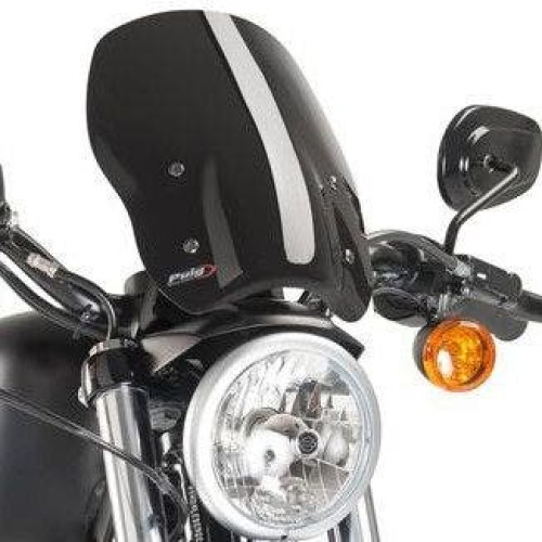 PartzBiz HD: 4406245-Puig 9283N Black New Generation Naked Windscreen Harley Sportster XL 04-17 sporty iron 883 1200 nightster roadster replacement upgrade wind flyscreen PartzBiz HD: 4406245-Puig 9283N Black New Generation Naked Windscreen Harley Sportster XL 04-17 sporty iron 883 1200 nightster roadster replacement upgrade wind flyscreen