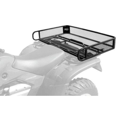 PartzBiz HD: 4406254-Quadboss 04-0825-QB Rear Mount Heavy Duty Steel Mesh Rack Universal ATV Quad polaris Kawasaki yamaha suzuki cargo luggage camping hunting supplies carrier PartzBiz HD: 4406254-Quadboss 04-0825-QB Rear Mount Heavy Duty Steel Mesh Rack Universal ATV Quad polaris Kawasaki yamaha suzuki cargo luggage camping hunting supplies carrier