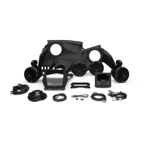 PartzBiz HD: 4405068-Rockford Fosgate PMX-1 ชุดลำโพงพร้อมองค์ประกอบด้านหน้าด้านหลัง Can-Am X3 Gen-3 X317-STG2