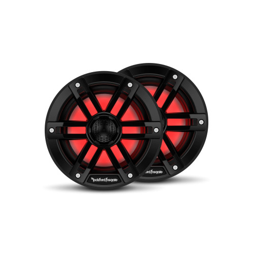 PartzBiz HD: 4404972-Rockford Fosgate M1-6B Black 6” Color Optix Marine 2-Way System 75W 4 Ohm PartzBiz HD: 4404972-Rockford Fosgate M1-6B Black 6” Color Optix Marine 2-Way System 75W 4 Ohm