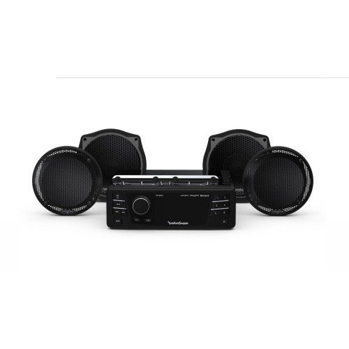 PartzBiz HD: 4404978-Rockford Fosgate Stage 1 50 Watt Radio 4 Speaker Audio Kit Harley Davidson FLHTCU 98-13 Road Glide Sound System Stereo Bluetooth Aux Sirius XM Pandora Radio Digital Media Receiver Power Marine 4 channel 4 ohm 6.5 Coaxial Upgrade Kit PartzBiz HD: 4404978-Rockford Fosgate Stage 1 50 Watt Radio 4 Speaker Audio Kit Harley Davidson FLHTCU 98-13 Road Glide Sound System Stereo Bluetooth Aux Sirius XM Pandora Radio Digital Media Receiver Power Marine 4 channel 4 ohm 6.5 Coaxial Upgrade Kit