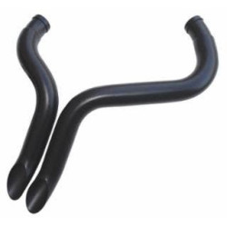 PartzBiz HD MW60-361 - Rods & Rides Big Growl 60-361 Black 2 ” Short Shots Exhaust Head Pipes - Harley Davidson 1984 2015 sportser softail dyna straight header head custom chopper อัพเกรดดังสไตล์สตรีทไบค์ มอเตอร์ไซค์ 60361