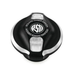 PartzBiz HD PM0210-2050-BM - Roland Sands Design Gas Fuel Cap Cafe Contrast Harley Big Twin 96-20 PartzBiz HD PM0210-2050-BM - Roland Sands Design Gas Fuel Cap Cafe Contrast Harley Big Twin 96-20