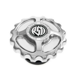 PartzBiz HD PM0210-2006-CH - Roland Sands Design Gas Fuel Cap Gear Drive Chrome Harley Big Twin 96-20 PartzBiz HD PM0210-2006-CH - Roland Sands Design Gas Fuel Cap Gear Drive Chrome Harley Big Twin 96-20