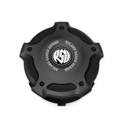 PartzBiz HD PM0210-2056-SMB - Roland Sands Design Gas Fuel Cap Misano Black Ops Harley Big Twin 96-20 PartzBiz HD PM0210-2056-SMB - Roland Sands Design Gas Fuel Cap Misano Black Ops Harley Big Twin 96-20