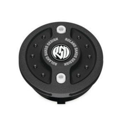 PartzBiz HD PM0210-2060-SMB - Roland Sands Design Gas Fuel Cap Radial Black Ops Harley Big Twin 96-20 PartzBiz HD PM0210-2060-SMB - Roland Sands Design Gas Fuel Cap Radial Black Ops Harley Big Twin 96-20