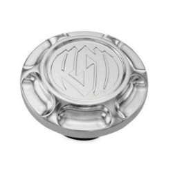 PartzBiz HD PM0210-2018-CH - Roland Sands Design Gas Fuel Cap Vintage Chrome Harley Big Twin 96-20 PartzBiz HD PM0210-2018-CH - Roland Sands Design Gas Fuel Cap Vintage Chrome Harley Big Twin 96-20