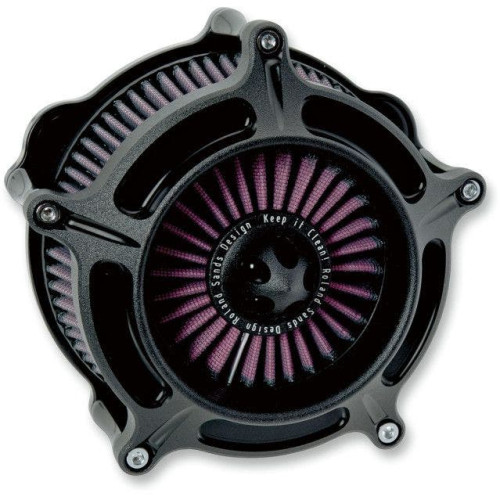 PartzBiz HD: 4404780-Roland Sands RSD Black Ops Turbine Stage 1 Air Cleaner Harley Cable Big Twin | 0206-2037-SMB PartzBiz HD: 4404780-Roland Sands RSD Black Ops Turbine Stage 1 Air Cleaner Harley Cable Big Twin | 0206-2037-SMB