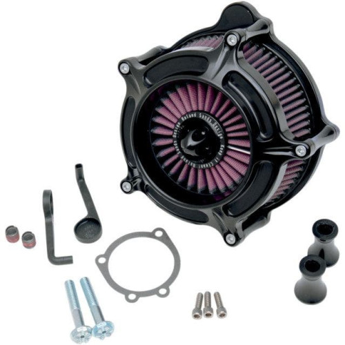 PartzBiz HD: 4404784-Roland Sands RSD Black Turbine Stage1 Air Cleaner Harley 91-19 XL CV EFI | 0206-2039-B PartzBiz HD: 4404784-Roland Sands RSD Black Turbine Stage1 Air Cleaner Harley 91-19 XL CV EFI | 0206-2039-B
