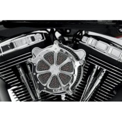 PartzBiz HD PM0206-2004-CH - Roland Sands RSD Chrome Speed 7 Venturi Air Cleaner 08-17 Harley FLH/T & Softail PartzBiz HD PM0206-2004-CH - Roland Sands RSD Chrome Speed 7 Venturi Air Cleaner 08-17 Harley FLH/T & Softail