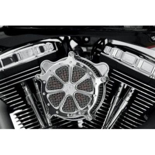 PartzBiz HD: 4404765-Roland Sands RSD Chrome Speed 7 Venturi Air Cleaner Harley Twin Cam 93-17 PartzBiz HD: 4404765-Roland Sands RSD Chrome Speed 7 Venturi Air Cleaner Harley Twin Cam 93-17