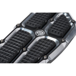 PartzBiz HD PM0036-1011-BM - Roland Sands RSD Contrast Traction Driver Front Floorboards Harley FL 84-17 | 0036-1011-BM PartzBiz HD PM0036-1011-BM - Roland Sands RSD Contrast Traction Driver Front Floorboards Harley FL 84-17 | 0036-1011-BM