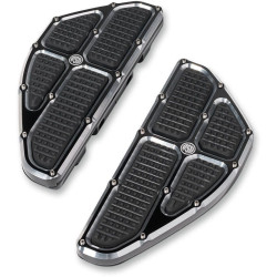 PartzBiz HD PM0036-1013-BM - Roland Sands RSD Contrast Traction Passenger Rear Floorboards Harley FL 84-17 | 0036-1013-BM PartzBiz HD PM0036-1013-BM - Roland Sands RSD Contrast Traction Passenger Rear Floorboards Harley FL 84-17 | 0036-1013-BM