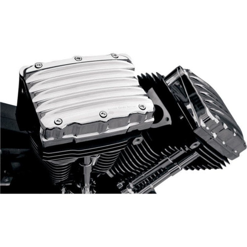 PartzBiz HD: 4404718-Roland Sands RSD Nostalgia Chrome Rocker Box Covers for Harley Twin Cam 99-15 | 0177-2002-CH PartzBiz HD: 4404718-Roland Sands RSD Nostalgia Chrome Rocker Box Covers for Harley Twin Cam 99-15 | 0177-2002-CH