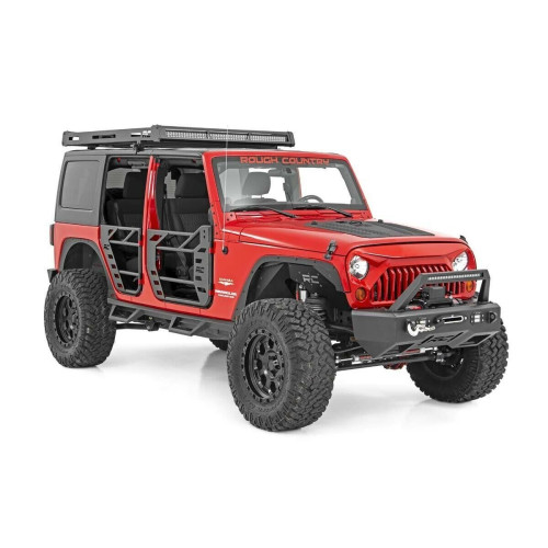 PartzBiz HD: 4404703-Rough Country 10615 Roof Rack & LED Lighting System 2007-2018 Jeep Wrangler JK 2 4 Door unlimited sport moab rubicon Cargo storage light bar flood spot offroad best new upgrade bolt on kit PartzBiz HD: 4404703-Rough Country 10615 Roof Rack & LED Lighting System 2007-2018 Jeep Wrangler JK 2 4 Door unlimited sport moab rubicon Cargo storage light bar flood spot offroad best new upgrade bolt on kit