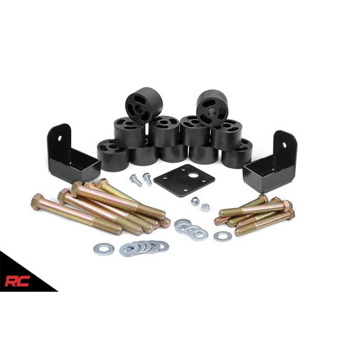 PartzBiz HD: 4404678-Rough Country 1157 Full 1.25" Body Lift Kit for 1997-2006 Jeep Wrangler TJ LJ 4WD 4.0L 6 Cylinder 2.5L 4 Cylinder 4wd 4x4 Best New Suspension Upgrade Offroad System Rubicon Sahara Sport SE PartzBiz HD: 4404678-Rough Country 1157 Full 1.25" Body Lift Kit for 1997-2006 Jeep Wrangler TJ LJ 4WD 4.0L 6 Cylinder 2.5L 4 Cylinder 4wd 4x4 Best New Suspension Upgrade Offroad System Rubicon Sahara Sport SE