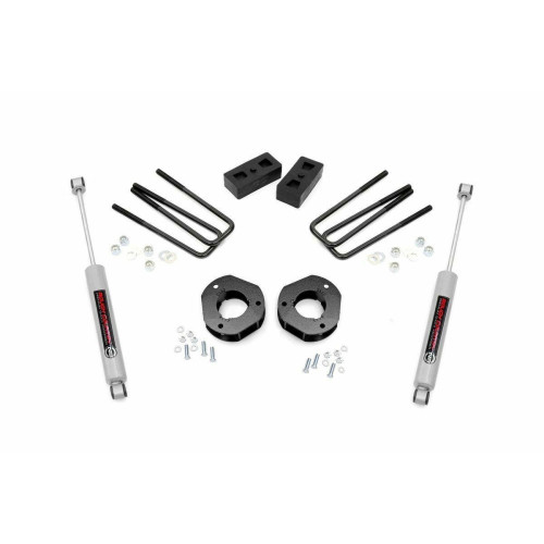 PartzBiz HD: 4404653-Rough Country 26830 3.5" Lift Kit 2007-2013 Chevy Silverado Sierra w/N3 Shocks Chevy 2wd RWD Pickup Truck Suspension Best New Upgrade Offroad Shocks Spacers Blocks PartzBiz HD: 4404653-Rough Country 26830 3.5" Lift Kit 2007-2013 Chevy Silverado Sierra w/N3 Shocks Chevy 2wd RWD Pickup Truck Suspension Best New Upgrade Offroad Shocks Spacers Blocks
