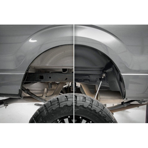 PartzBiz HD: 4404633-Rough Country 4504 Rear Wheel Well Inner Fender Liners Pair 04-14 Ford F-150 4wd 4x4 2wd rwd King Ranch Lariat Extended Crew Cab Pick Up 55731 V8 V6 4-Door 2-Door XLT SSV PartzBiz HD: 4404633-Rough Country 4504 Rear Wheel Well Inner Fender Liners Pair 04-14 Ford F-150 4wd 4x4 2wd rwd King Ranch Lariat Extended Crew Cab Pick Up 55731 V8 V6 4-Door 2-Door XLT SSV