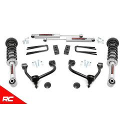 PartzBiz HD RT-54431 - Rough Country 54431 3" Lift Kit w/ N3 Struts Shocks 09-13 Ford F150 Suspension best new upgrade replacement shocks struts coils control arms rear blocks PartzBiz HD RT-54431 - Rough Country 54431 3" Lift Kit w/ N3 Struts Shocks 09-13 Ford F150 Suspension best new upgrade replacement shocks struts coils control arms rear blocks