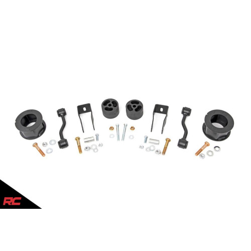 PartzBiz HD: 4404585-Rough Country 63400 2.5" Leveling Kit for 2019-Up Jeep Gladiator JT Suspension 4-door 4wd 4x4 best new upgrade suspension unlimited sport rubicon sahara PartzBiz HD: 4404585-Rough Country 63400 2.5" Leveling Kit for 2019-Up Jeep Gladiator JT Suspension 4-door 4wd 4x4 best new upgrade suspension unlimited sport rubicon sahara