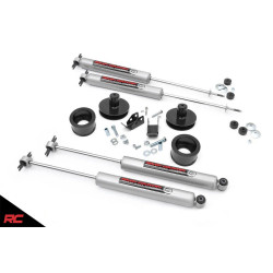 PartzBiz HD RT-65830 - Rough Country 65830 2" Lift Kit for 1997-2006 Jeep Wrangler TJ LJ 4WD N3 Shocks 4.0L 6 Cylinder 2.5L 4 Cylinder 4wd 4x4 Best New Suspension Upgrade Offroad System Rubicon Sahara Sport SE PartzBiz HD RT-65830 - Rough Country 65830 2" Lift Kit for 1997-2006 Jeep Wrangler TJ LJ 4WD N3 Shocks 4.0L 6 Cylinder 2.5L 4 Cylinder 4wd 4x4 Best New Suspension Upgrade Offroad System Rubicon Sahara Sport SE