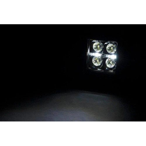 PartzBiz HD: 4404572-Rough Country 70903BLKDRL Black Series 2" Square Cree LED Light Cube Pair (Spot) Beam Jeep wrangler cj yj tj jk jl gladiator jt grand cherokee xj zj wj wk wk2 offroad toyota tacoma bright white bar pods w/ wiring aux beam PartzBiz HD: 4404572-Rough Country 70903BLKDRL Black Series 2" Square Cree LED Light Cube Pair (Spot) Beam Jeep wrangler cj yj tj jk jl gladiator jt grand cherokee xj zj wj wk wk2 offroad toyota tacoma bright white bar pods w/ wiring aux beam