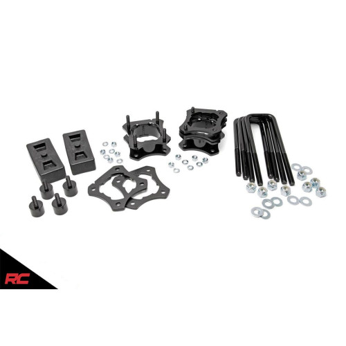 PartzBiz HD: 4404541-Rough Country 87001 2-3" Leveling Lift Kit 07-Up Toyota Tundra 2WD Suspension System Upgrade Custom Best New Offroad Front Rear Spacers 33" tires PartzBiz HD: 4404541-Rough Country 87001 2-3" Leveling Lift Kit 07-Up Toyota Tundra 2WD Suspension System Upgrade Custom Best New Offroad Front Rear Spacers 33" tires