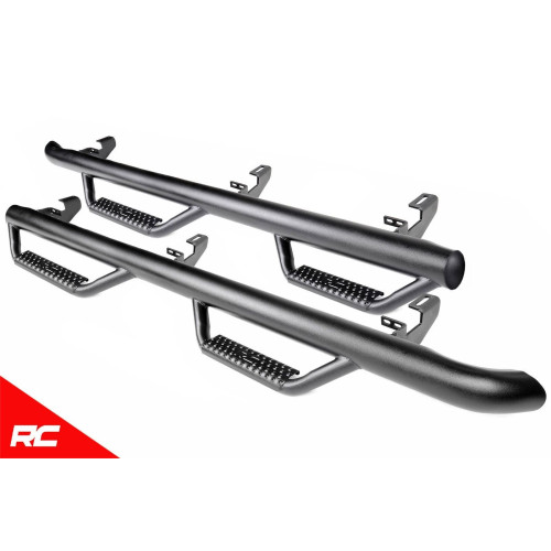 PartzBiz HD: 4404506-Rough Country RCJ1980T Nerf Bar Hoop Steps for 2019-Up Jeep Gladiator JT Side Step Sport Rubicon Sahara Rock Rail Rocker Armor Protection Best New Upgrade 4x4 4wd PartzBiz HD: 4404506-Rough Country RCJ1980T Nerf Bar Hoop Steps for 2019-Up Jeep Gladiator JT Side Step Sport Rubicon Sahara Rock Rail Rocker Armor Protection Best New Upgrade 4x4 4wd