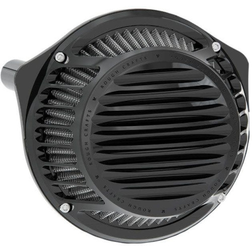 PartzBiz HD: 4404479-Rough Craft Black Round Air Cleaner Filter RC-600-011 Harley Sportster XL 88-20 PartzBiz HD: 4404479-Rough Craft Black Round Air Cleaner Filter RC-600-011 Harley Sportster XL 88-20