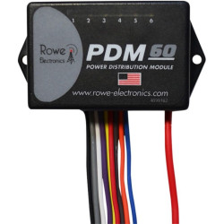 PartzBiz HD DS21300275 - Rowe Electronics 9699101 PDM60 12 Volt 60A Accessory Power Distribution Module car truck utv atv motorcycle
