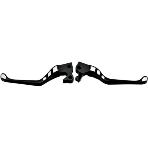 PartzBiz HD: 4404495-Roland Sands RSD Avenger Inlay Contrast Cut Brake Clutch Levers for Harley 08-13 Touring FLH/T - 0062-4007-BM PartzBiz HD: 4404495-Roland Sands RSD Avenger Inlay Contrast Cut Brake Clutch Levers for Harley 08-13 Touring FLH/T - 0062-4007-BM
