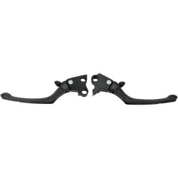 PartzBiz HD PM0062-4006-SMB - Roland Sands RSD Roland Sands Regulator Black Ops Brake Clutch Levers Set for Harley 96-14 - 0062-4006-SMB PartzBiz HD PM0062-4006-SMB - Roland Sands RSD Roland Sands Regulator Black Ops Brake Clutch Levers Set for Harley 96-14 - 0062-4006-SMB