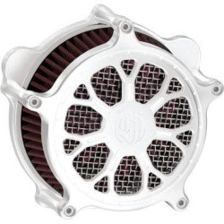 PartzBiz HD DS10101424 - RSD Venturi Delmar Chrome Air Cleaner for Harley Touring TBW 08-14