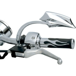 PartzBiz HD DS06400576 - Russ Wernimont Designs RWD Right Side Chrome 5 Arc Long Stem Mirror for Harley RWD-50068RC PartzBiz HD DS06400576 - Russ Wernimont Designs RWD Right Side Chrome 5 Arc Long Stem Mirror for Harley RWD-50068RC