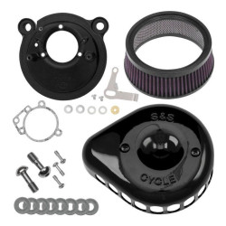 PartzBiz HD SS170-0438 - S&S 170-0438 BlackStealth Mini Teardrop Air Cleaner 08-16 Harley FLH/T 16-17 Softail 484082 PartzBiz HD SS170-0438 - S&S 170-0438 BlackStealth Mini Teardrop Air Cleaner 08-16 Harley FLH/T 16-17 Softail 484082