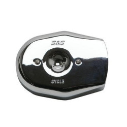 PartzBiz HD SS170-0595A - S&S 170-0595A Chrome Stealth Tribute Air Cleaner Filter Kit Harley M8 FL 17-19 502269 
