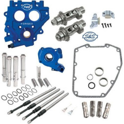 PartzBiz HD SS330-0544 - S&S 551 Easy Start Camchest Kit w/ Pushrods Oil Pump Plate Harley 07-17 330-0544
