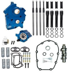 PartzBiz HD SS310-1008B - S&S Chain Drive 475C Cam Chest Kit w/ Black Tubes Harley Water Cooled M8 17-Up PartzBiz HD SS310-1008B - S&S Chain Drive 475C Cam Chest Kit w/ Black Tubes Harley Water Cooled M8 17-Up