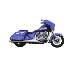PartzBiz HD SS550-1077 - S&S Chrome Broadhead 4" Fishtail Slip On Mufflers Exhaust Indian Cheiftain 14-22 | 550-1077 PartzBiz HD SS550-1077 - S&S Chrome Broadhead 4" Fishtail Slip On Mufflers Exhaust Indian Cheiftain 14-22 | 550-1077