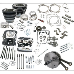 PartzBiz HD SS900-0564 - S&S Cycle 124" Hot Set-Up Kit w/ Big Bore Cylinders Cams Pistons Harley 99-06 | 900-0564 PartzBiz HD SS900-0564 - S&S Cycle 124" Hot Set-Up Kit w/ Big Bore Cylinders Cams Pistons Harley 99-06 | 900-0564