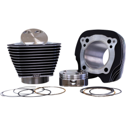 PartzBiz HD SS910-0843 - S&S Cycle 129" Big Bore Highlighted Cylinder Piston Kit Harley M8 Milwakue 107 | 910-0843