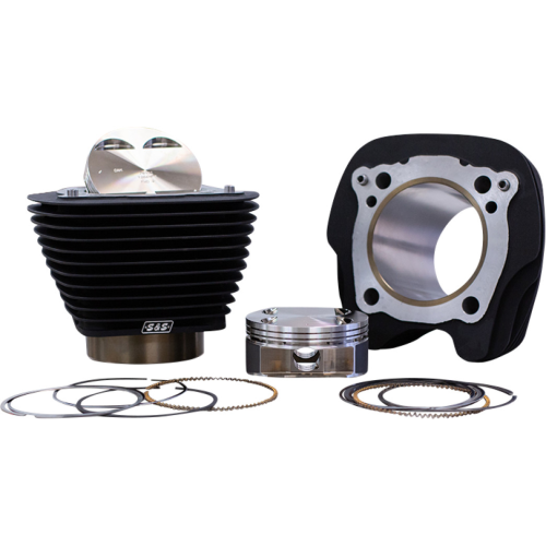 PartzBiz HD: 4404215-S&S Cycle 132" Big Bore NON-Highlighted Cylinder Piston Kit Harley M8 Milwakue 114 | 910-0846