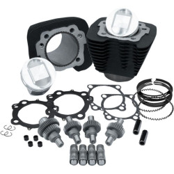 PartzBiz HD SS910-0701 - S&S Cycle Wrinkle Black 1200cc To 1250cc Hooligan Big Bore Kit XL 00-17 | 910-0608 PartzBiz HD SS910-0701 - S&S Cycle Wrinkle Black 1200cc To 1250cc Hooligan Big Bore Kit XL 00-17 | 910-0608