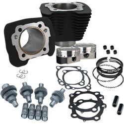 PartzBiz HD SS910-0699 - S&S Cycle Wrinkle Black 883cc to 1200cc Hooligan Big Bore Kit XL 00-17 | 910-0606 PartzBiz HD SS910-0699 - S&S Cycle Wrinkle Black 883cc to 1200cc Hooligan Big Bore Kit XL 00-17 | 910-0606