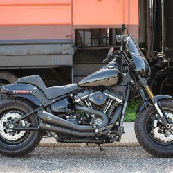PartzBiz HD SS550-0815A - S&S Cycles 550-0815A Black Grand National 2-2 Full Exhaust Softail M8 18-Up 1800-2443 18002443 Milwaukee-Eight Softail Street Bob Low Rider Slim Fat Bob Deluxe best for performance 50 state legal PartzBiz HD SS550-0815A - S&S Cycles 550-0815A Black Grand National 2-2 Full Exhaust Softail M8 18-Up 1800-2443 18002443 Milwaukee-Eight Softail Street Bob Low Rider Slim Fat Bob Deluxe best for performance 50 state legal