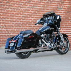 PartzBiz HD SS550-0851A - S&S El Dorado Chrome MK45 49 State Legal Exhaust Tracer Mufflers Harley 17-18 | 550-0701 PartzBiz HD SS550-0851A - S&S El Dorado Chrome MK45 49 State Legal Exhaust Tracer Mufflers Harley 17-18 | 550-0701