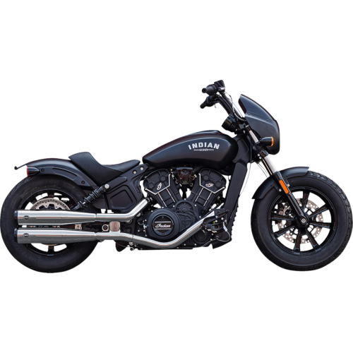 PartzBiz HD: 4404118-S&S Grand National Chrome Slip-On Mufflers Race Only 4 Harley 19-23 Scout Models | 4110-156-R